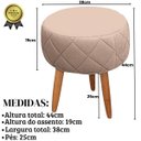 Ver imagem 7 de Kit Recepção 2 Poltronas 1 Namoradeira com Puff Resistente para Sala de Espera Decor Tecido Veludo