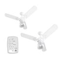 Ver imagem 1 de Kit 02 Ventilador de Teto Inverter New Maxi Ventura 110v Branco 3 Pás