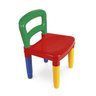 Mesinha Didática Infantil Menino Menina Colorido Mesa Cadeira Desmontável Plastico Resistente - 3