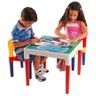 Mesinha Didática Infantil Menino Menina Colorido Mesa Cadeira Desmontável Plastico Resistente - 6