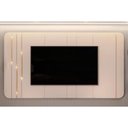 Ver imagem 1 de Home P- Tv até 75 Polegadas Celine 100% Mdf C- Led 241x132cm Off White - Dj Móveis