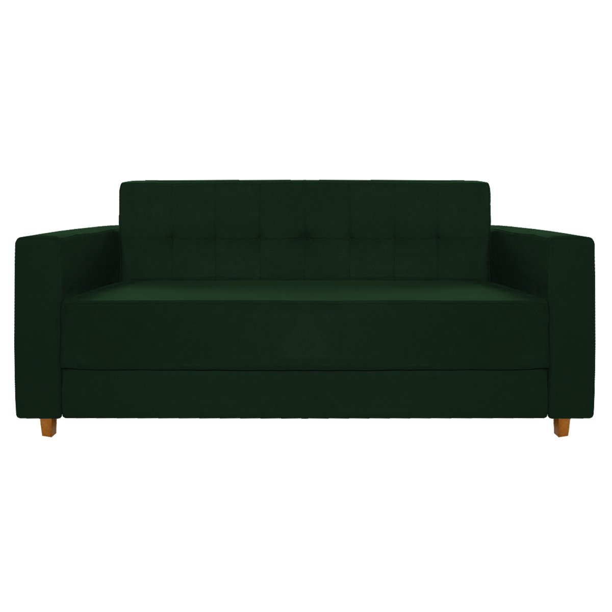 Sofá 2 Lugares Denver Suede Verde - ADJ Decor - 3