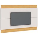 Ver imagem 1 de Painel Decorativo Sala de Estar 218cm Julien Off White/Nature - Gran Belo