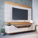 Ver imagem 5 de Painel Decorativo Sala de Estar 218cm Julien Off White/Nature - Gran Belo