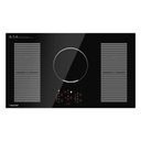 Ver imagem 1 de Cooktop Amzchef Indução 36" Embutido, 10800w, 5 Zonas e Função Boost