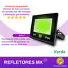 Refletor Led 30w Verde Holofote Led - Verde - 2