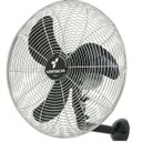 Ver imagem 1 de Ventilador de Parede Ventisilva 50 Silencioso e Potente - Preto com Cromado