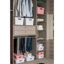 Ver mais imagens de Caixa Organizadora Cube Chumbo 32 L com Tampa 46 X 36 X 24,5 Cm