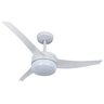 Ventilador de Teto Lunik 3 Pás Plásticas Branco 127V - 1