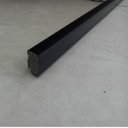 Ver imagem 3 de Rodapé Poliestireno 3cm Liso Preto 50003 Arquitech - 2,4 Metros