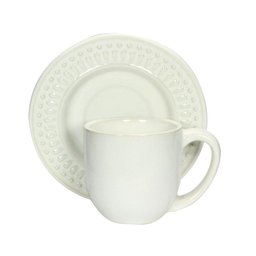 Xícara de Café Roma Branco 75ml - Porto Brasil - 2