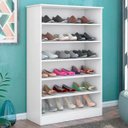 Ver imagem 2 de Sapateira 5 Prateleiras Lais Branco Ajl Móveis