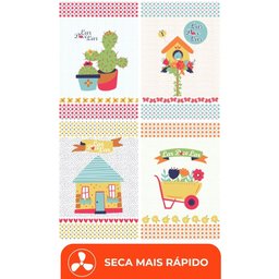 Pano de Prato Copa Lepper Estampado Todo Dia 40cm X 60cm 7 Peças - 5