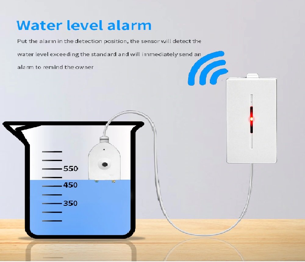 Sensor de Nível de Água e Vazamento para Bridge 433Mhz Sonoff - 2