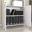 Ver imagem 2 de Armário Multiuso 2 Portas 2 Prateleiras Notável Móveis