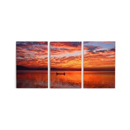 Quadro Decorativo Para Sala 60x120cm Pescador Quarto Grande - 3