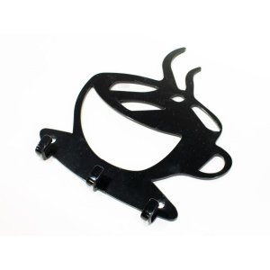 Quadro Porta Chaves Decorativo Xícara Cozinha Preto