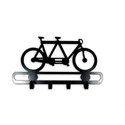 Quadro Porta Chaves Parede Decorativo Artesanato Bicicleta - 1
