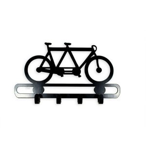 Quadro Porta Chaves Parede Decorativo Artesanato Bicicleta