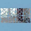 Ver imagem 4 de Espelho Decorativo Acrílico 1,2x0,60M Sala Quarto Grande