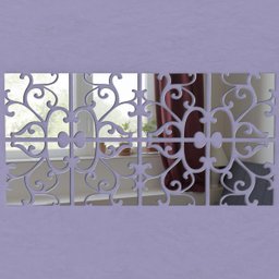 Espelho Decorativo Acrílico Grande 200x100cm Grande Sala Tribal - 5