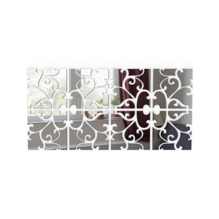 Espelho Decorativo Acrílico Grande 200x100cm Grande Sala Tribal