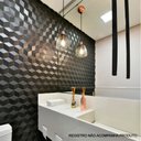 Ver imagem 1 de Torneira de Teto para Lavatorio 100% Inox - Preto Fosco 1,50m