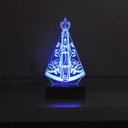 Ver imagem 3 de Abajur e Luminária Nossa Senhora de Aparecida LED Azul