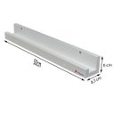 Ver imagem 4 de Porta Quadros Prateleira Nicho Kit 4Pç Branco Linha Premium