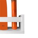 Ver imagem 2 de Prateleira para Banheiro Kit 2 Peças Branco Super Premium