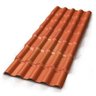 Telha de PVC Precon Colonial Cerâmica 230x88cm - 1