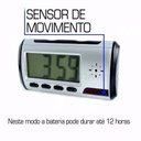Ver imagem 3 de Relógio Espião De Mesa Com Sensor De Movimentos Foto E Filma