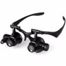 Lupa Oculos 4 Lentes Profissional Ourives Gravura Relojoeiro - 1
