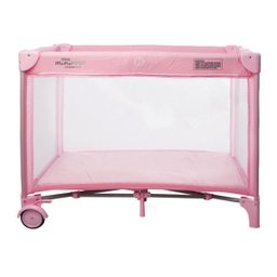 Mini Berço Cercado Burigotto New – Rosa - 4