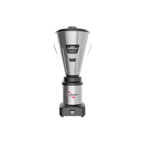 Liquidificador Comercial Skymsen Inox Copo Monobloco 8 Litros L8 Bivolt