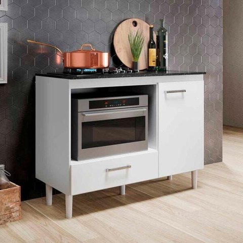 Balcão Moderno P/ Cooktop Fit | Nicioli
