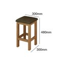 Ver imagem 5 de Conjunto Mesa Dobrável com 4 Bancos para Sala de Jantar Marrom/Inovata/Legacy