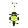 TRICICLO PASSEIO FERRO PEDAL INFANTIL HASTE RODAS BORRACHA VERDE MC4802VD - 2