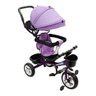 TRICICLO FERRO 3 EM 1 VIRA BICICLETA CARRINHO bebê TETO ROXO - MC4826RX - 1