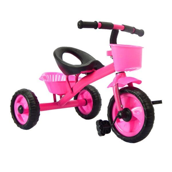 Triciclo infantil tico tico rosa menina