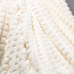 Coordenado Cobre Leito e Cobertor Tok Max Queen Ultrasoft Alto Relevo Dupla Face - Cáqui - 6