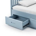 Ver imagem 6 de Cama Solteirão 03 Gavetas - Madeira Maciça Azul