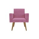 Ver imagem 1 de Poltrona Decorativa para Recepção Sala e Escritório Nina Rose