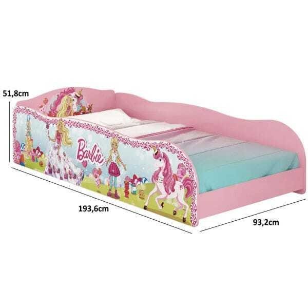 Cama Infantil com Dossel Barbie Premium - Pura Magia Cama Infantil