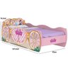 Cama Infantil Princesas Disney Star Rosa Pura Magia - 2