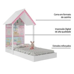 Mini Cama Montessoriana Infantil Montessoriana Infantil Montessoriana Casa PuraMagia - 4