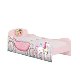 Cama Infantil Princesas na Floresta Móveis Estrela - 1