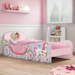 Cama Infantil Princesas na Floresta Móveis Estrela - 2