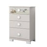 Cômoda Infantil Ursinho TED 4 Gavetas Off White Estrela - 1