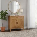 Ver imagem 2 de Balcão Buffet 2 Portas com Gaveta em Madeira Maciça Carvalho